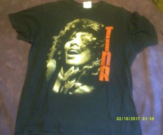 Tina Turner T1990 Wembley Tour T Shirt Size Large