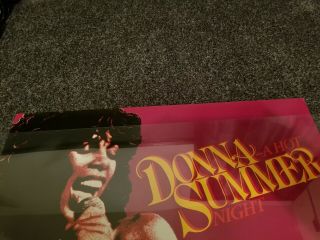 Donna Summer 1983 HBO Promo Poster 22x28 2
