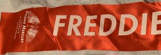 Collectible Freddie Mercury Tribute Concert 1992 Commemorative Banner Sash Queen 4