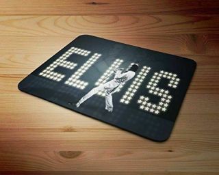 Elvis Presley The King Of Rock Rubber Mouse Mat Pc Mouse Pad