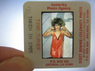 Press Photo Slide Negative - Tina Turner - 1985 - I