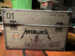 1993 Metallica Live Sh T Binge & Purge Box - Set: 3 - Vhs,  And 3 Cd Vintage Rare