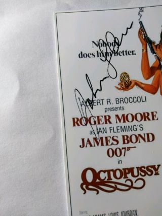 JOHN GLEN Hand Signed Autograph 4X6 Photo - JAMES BOND 007 OCTOPUSSY DIRECTOR 2