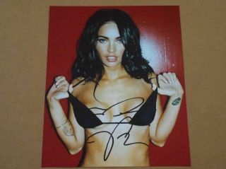 Megan Fox 8x10 Signed Photo Autographed - " Sexy Hot Photo "