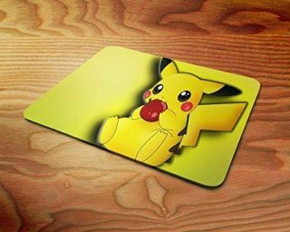 Pikachu Cherry Pokemon Character Rubber Mouse Mat Pc Mouse Pad