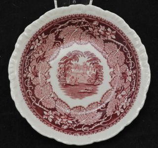 Set Of 10 Vintage Masons Pink Vista Berry Bowls