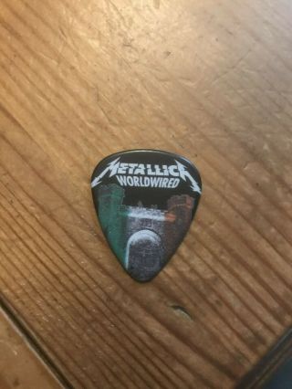Metallica Worldwired Tour 2019 Plectrum Slane Ireland Rare