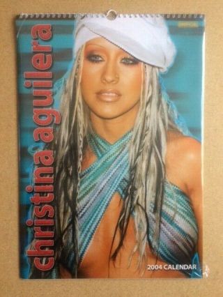 Christina Aguilera Unofficial Calendar 2004