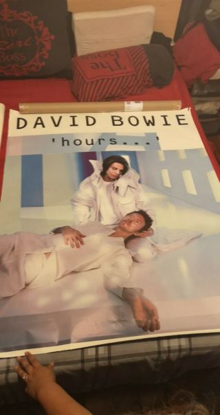 Very Rare David Bowie Billboard Poster 124x110 Cm Approx See Details
