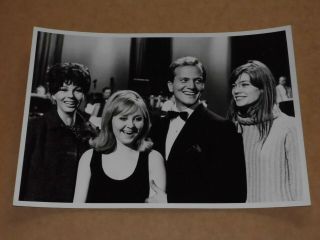 Francoise Hardy/lulu/marion Montgomery/pat Boone 1966 8 X 6 Bbc Tv Photograph