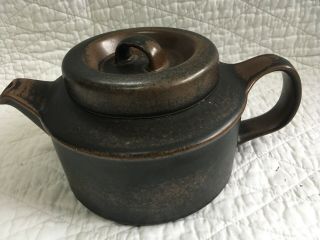 Arabia Of Finland Ruska Tea Pot With Infuser