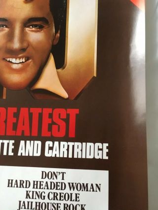 Elvis Presley 40 Greatest RARE Promo Poster 5