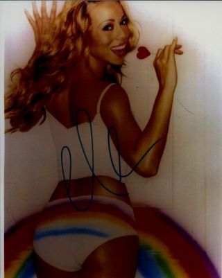 Mariah Carey 8x10 Photo Signed Autographed