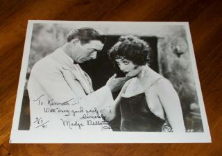 Madge Bellamy (1899 - 1990) Authentic Autographed 8 X 10 Signed And Dated 1981