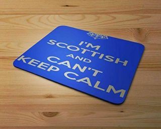 Im Scottish Keep Calm Rubber Mouse Mat Pc Mouse Pad