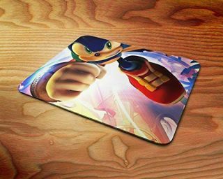 3d Effect Sonic The Hedge Hog Art Rubber Mouse Mat Pc Mouse Pad