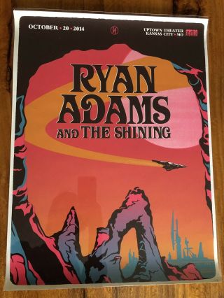 Ryan Adams & The Shining Concert Poster 12/75