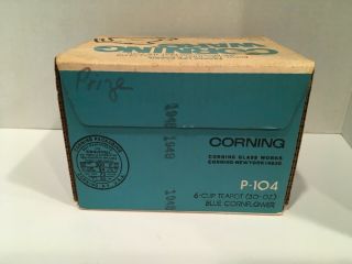Corning Ware Blue Cornflower 6 Cup TEA POT P - 104 Box 3