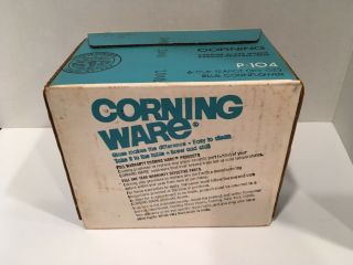 Corning Ware Blue Cornflower 6 Cup TEA POT P - 104 Box 5