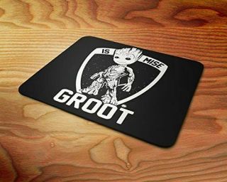 Guardians Is Mise Groot Rubber Mouse Mat Pc Mouse Pad
