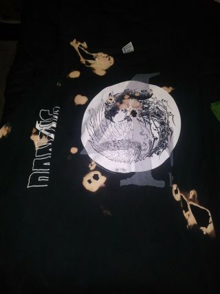 Vintage Danzig 4 Long Sleeve T Shirt Tour Concert Size Xl