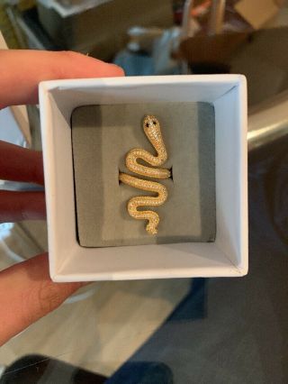 Taylor Swift Reputation Tour Official Gold Snake Ring