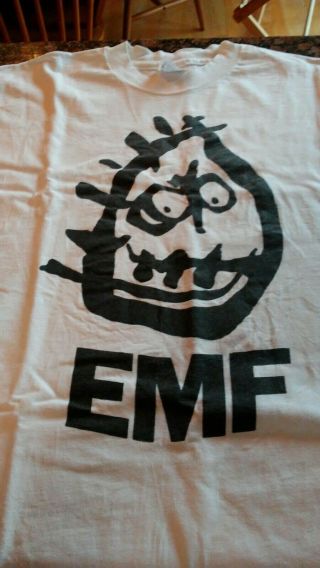 E M F Vintage Tee Shirt N.  American Tour 1980s
