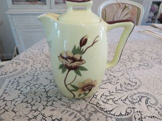 Vintage 50s Yellow Rose Weil Ware Coffeepot And More Avail