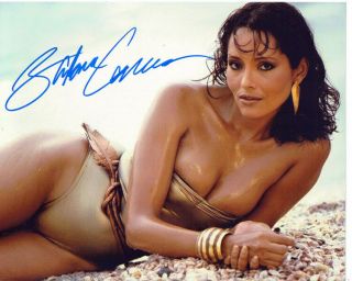 Barbara Carrera Sexy James Bond Girl Signed 8x10 Photo With