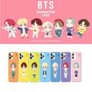 Bts X 11st Official Bts Character Case Pop Up Store - Slim Fit Phone Case