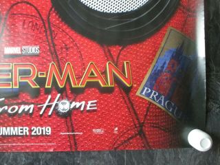 SPIDER - MAN FAR FROM HOME UK MOVIE POSTER QUAD DOUBLE - SIDED CINEMA POSTE 4