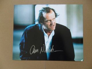 Jack Nicholson Signed /autographed Photo " The Departed "