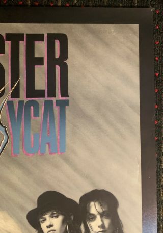 FASTER PUSSYCAT debut 24x33 promo poster Hair Band 80 ' s sleaze GLAM Metal 1987 3