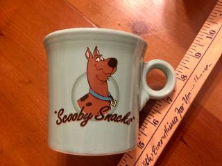 Fiesta Ware Scooby Doo Snacks Coffee Mug Homer Laughlin Fiesta Ware Green Cup