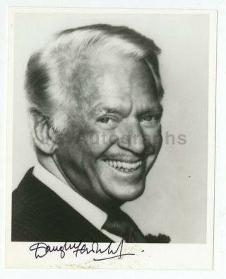 Douglas Fairbanks Jr.  - Actor,  Wwii Naval Officer - Signed Photograph
