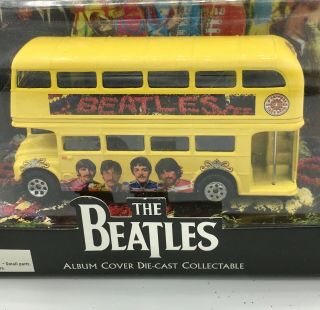 Beatles Sgt Pepper Album Cover Double Decker Bus - Corgi Die Cast -