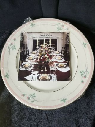 Lenox Rose Manor Gold Trim Dinner Plates Set Of 4