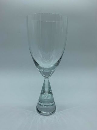 Holmegaard Princess Large Water Glass/goblet 12 Oz