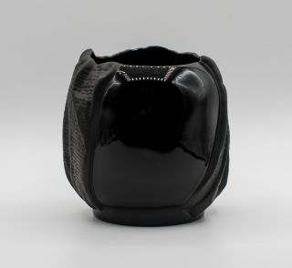 Rosenthal Studio - Line Black Vase - Johan Van Loon