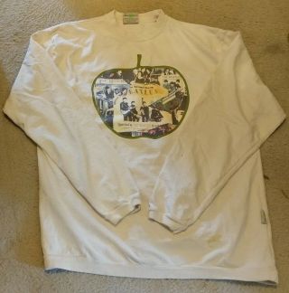 Vintage The Beatles Anthology Sweat Shirt Size Xl Rare 90s? Apple Corps Product