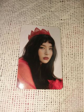 Official Rare Sm Red Velvet Seulgi Collect Book Photocard