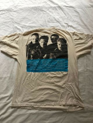 DAVID BOWIE - - 1991 - - Tin Machine II - - Vintage Tour T - Shirt 4