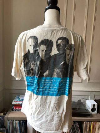 DAVID BOWIE - - 1991 - - Tin Machine II - - Vintage Tour T - Shirt 8