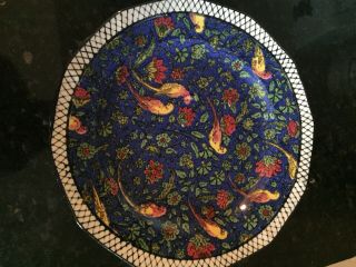 Antique Royal Doulton Dinner Plates “persian Parrots” D4031