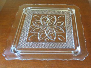Imperial Cape Cod 10” Square Footed Cake Plate 1602 160
