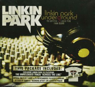 Linkin Park Underground 9 (l Shirt Size) Fan Club Package Cd,  More