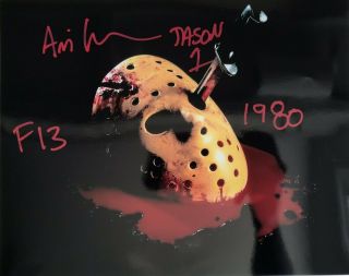 Ari Lehman Friday The 13th " Jason 1 " 1980 Authentic Signed 8x10 Photo