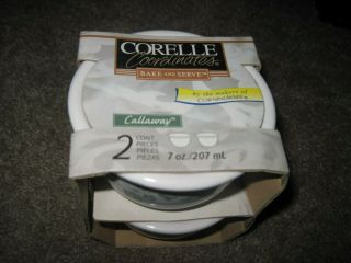 Corelle Coordinates Callaway 7 Oz Bake And Serve Dishes In Packaging