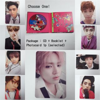Nct 127 3rd Mini Album Cherry Bomb Cd Booklet Selected Photocard 1p K - Pop Nct127