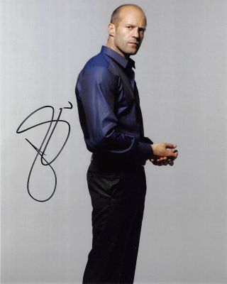Jason Statham Hot Closeup Autographed 8x10 Reprint